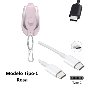 Carregador Chaveiro - Para Iphones e Tipo-C