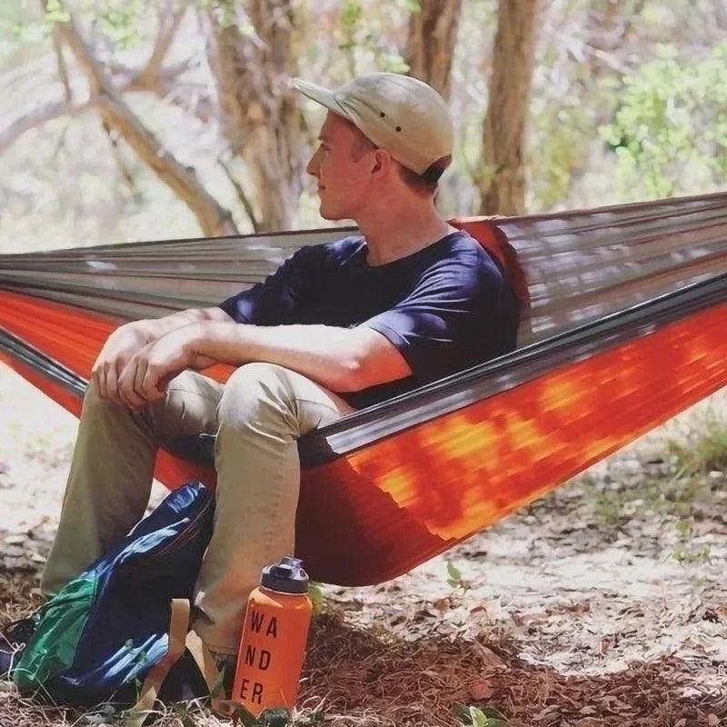 Rede Portátil de Acampamento com Tecido em Nylon